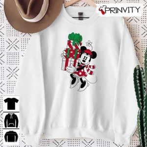Minnie Mouse Holiday Gifts Sweatshirt Disney Gifts For Christmas Unique Xmas Gifts Unisex Hoodie T Shirt Long Sleeve Tank Top 17