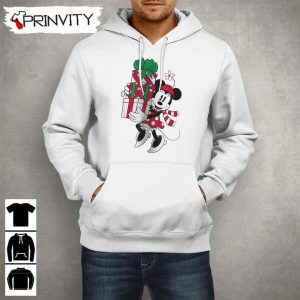 Minnie Mouse Holiday Gifts Sweatshirt Disney Gifts For Christmas Unique Xmas Gifts Unisex Hoodie T Shirt Long Sleeve Tank Top 2