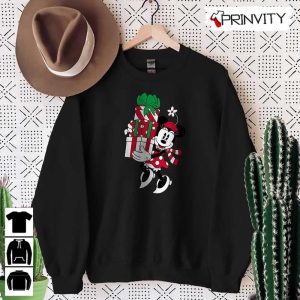 Minnie Mouse Holiday Gifts Sweatshirt Disney Gifts For Christmas Unique Xmas Gifts Unisex Hoodie T Shirt Long Sleeve Tank Top 8