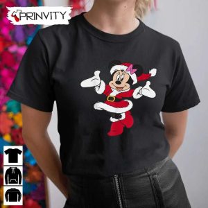 Minnie Mouse Santa Holiday Swaetshirt Disney Gifts For Christmas Unique Xmas Gifts Unisex Hoodie T Shirt Long Sleeve Tank Top 10