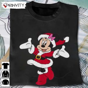 Minnie Mouse Santa Holiday Swaetshirt Disney Gifts For Christmas Unique Xmas Gifts Unisex Hoodie T Shirt Long Sleeve Tank Top 12