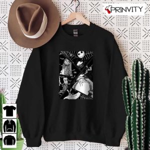 Nightmare Before Christmas Story T Shirt Jack Skeleton Gift For Halloween Unisex Hoodie Sweatshirt Long Sleeve Tank Top 5