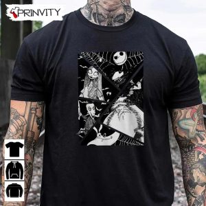 Nightmare Before Christmas Story T Shirt Jack Skeleton Gift For Halloween Unisex Hoodie Sweatshirt Long Sleeve Tank Top 9