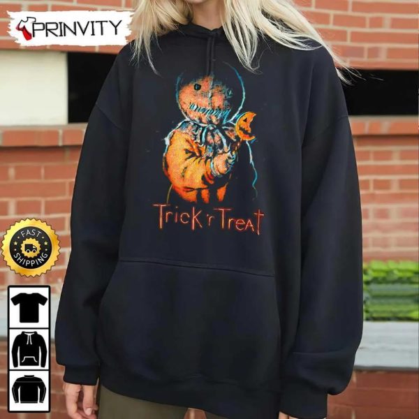 Sam Spirit Trick r Treat Halloween Sweatshirt, Sam Lollipop, Halloween Holiday, Unisex Hoodie, T-Shirt, Long Sleeve, Tank Top – Prinvity