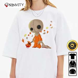 Sam Trick R Treat Cartoon T-Shirt, Sam Lollipop, Sam Spirit Halloween, Unisex Hoodie, Sweatshirt, Long Sleeve, Tank Top – Prinvity