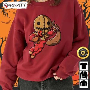 Sam Trick r Treat Lollipop Fly Halloween Sweatshirt 8