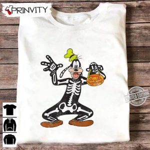 Skeleton Goofy T Shirt Goofy Skeleton Pumpkin Gift For Halloween Unisex Hoodie Sweatshirt Long Sleeve Tank Top 4