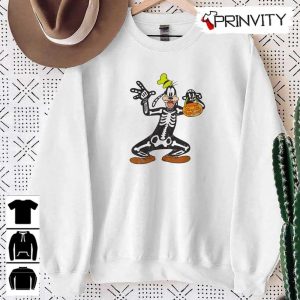 Skeleton Goofy T Shirt Goofy Skeleton Pumpkin Gift For Halloween Unisex Hoodie Sweatshirt Long Sleeve Tank Top 7