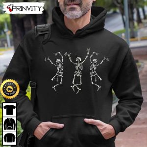 Spooky Scary Skeletons Dance Sweatshirt Silly Symphony Skeleton Dance Skeleton Halloween Skeleton Dance Disney Unisex Hoodie T Shirt Long Sleeve Tank Top Prinvity 3