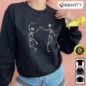 Spooky Scary Skeletons Dance Vintage Day of The Dead Halloween Sweatshirt Silly Symphony Skeleton Dance Skeleton Halloween Skeleton Dance Disney Unisex Hoodie T Shirt 11