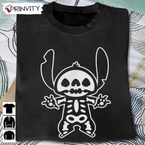 Stitch Skeleton T Shirt Stitch Skeleton Halloween Gift For Halloween Unisex Hoodie Sweatshirt Long Sleeve Tank Top 2