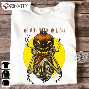 The Great Pumpkin Has A Cult T Shirt Jack Skeleton Pumpkin Gift For Halloween Unisex Hoodie Sweatshirt Long Sleeve Tank Top 3