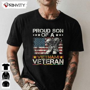Vietnam Veteran Proud Son T Shirt Veterans Day Never Forget Memorial Day Gift For Fathers Day Unisex Hoodie Sweatshirt Long Sleeve Tank Top 1