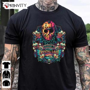 Welcome To Camp Crystal Lake T Shirt Michael Myers Gift For Halloween Horror Movies Unisex Hoodie Sweatshirt Long Sleeve Tank Top 5