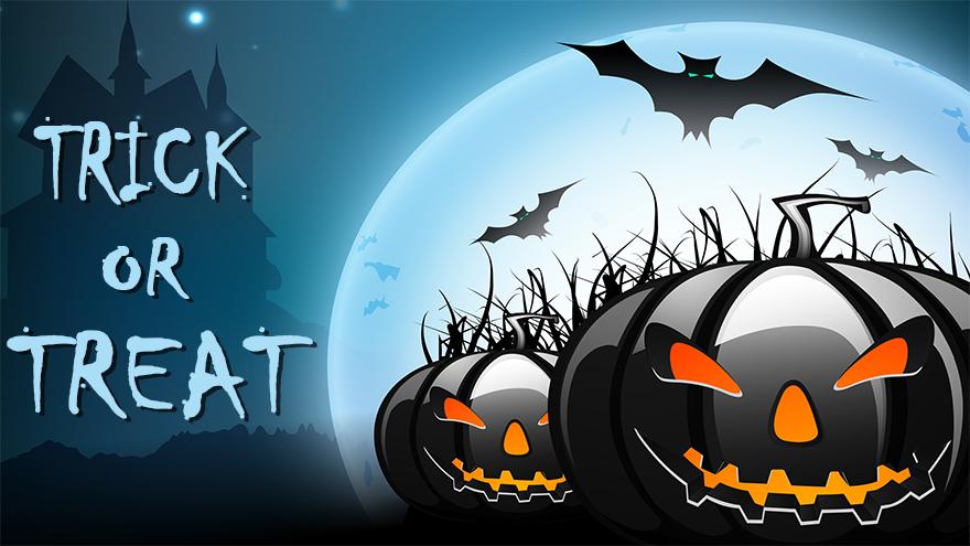 Halloween Holiday With Trick or Treat Banner Blog Post - Prinvity
