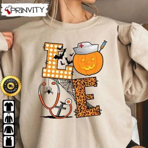 Boo Boo Crew Nurse Stethoscope Halloween Pumpkin Sweatshirt, Happy Halloween, Gift For Halloween, Unisex Hoodie, T-Shirt, Long Sleeve, Tank Top