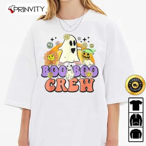 Boo Boo Crew Spooky Season Funny Hippie Sweatshirt Happy Halloween Gift For Halloween Unisex Hoodie T Shirt Long Sleeve Tank Top 2