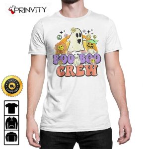 Boo Boo Crew Spooky Season Funny Hippie Sweatshirt Happy Halloween Gift For Halloween Unisex Hoodie T Shirt Long Sleeve Tank Top 5