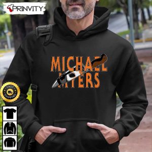 Halloween Michael Name Knife Sweatshirt Horror Movies Gift For Halloween Unisex Hoodie T Shirt Long Sleeve Prinvity 8