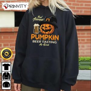 Halloween Pumpkin Beer Tasting Sweatshirt Happy Halloween Holiday Gift For Halloween Unisex Hoodie T Shirt Long Sleeve Prinvity 6