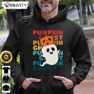 Halloween Pumpkin Ghost Friend Sweatshirt Happy Halloween Holiday Gift For Halloween Unisex Hoodie T Shirt Long Sleeve Prinvity 7