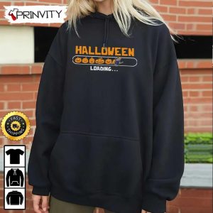 Halloween Pumpkin Loading Sweatshirt Happy Halloween Holiday Gift For Halloween Unisex Hoodie T Shirt Long Sleeve Prinvity 6