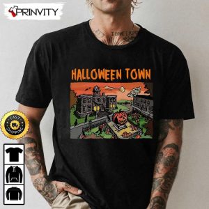 Halloween Town Scary University Sweatshirt Happy Halloween Holiday Gift For Halloween Unisex Hoodie T Shirt Long Sleeve Prinvity 1