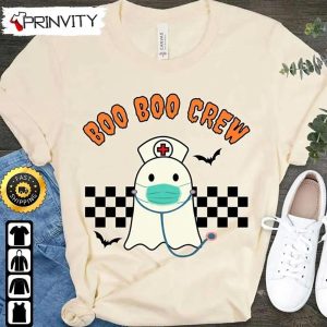 Nurse Boo Boo Crew Halloween Sweatshirt, Happy Halloween, Gift For Halloween, Unisex Hoodie, T-Shirt, Long Sleeve, Tank Top