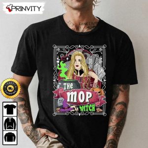 Sarah The Mop Witch Tarot Card Hocus Pocus Sweatshirt Horror Movies Sanderson Sisters Gift For Halloween Unisex Hoodie T Shirt Long Sleeve Prinvity 1