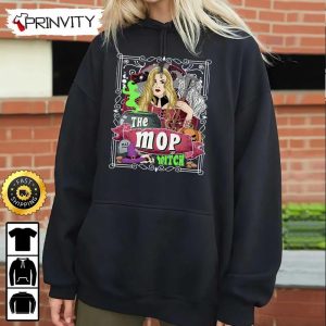 Sarah The Mop Witch Tarot Card Hocus Pocus Sweatshirt Horror Movies Sanderson Sisters Gift For Halloween Unisex Hoodie T Shirt Long Sleeve Prinvity 5