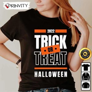 Trick or Treat Halloween 2022 Gift Sweatshirt Happy Halloween Gift For Holiday Unisex Hoodie T Shirt Long Sleeve Tank Top 2