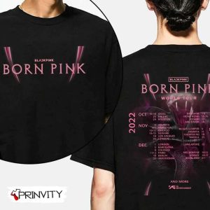 2022 Tour Blackpink Unisex Hoodie, Born Pink, Pink Venom 2022 Tour, Blackpink Tour, Pink Venom, Blackpink Concert Unisex T-Shirt, Sweatshirt, Long Sleeve – Prinvity