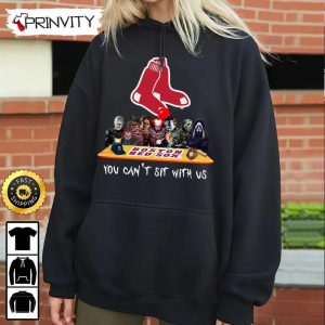 Boston Red Sox Horror Movies Halloween Sweatshirt You Cant Sit With Us Gift For Halloween Major League Baseball Unisex Hoodie T Shirt Long Sleeve Prinvity 4