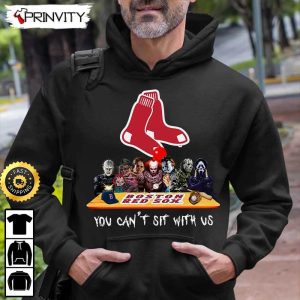 Boston Red Sox Horror Movies Halloween Sweatshirt You Cant Sit With Us Gift For Halloween Major League Baseball Unisex Hoodie T Shirt Long Sleeve Prinvity 5