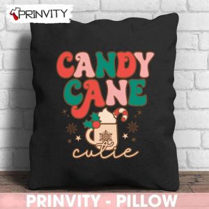 Candy Cane Cutie Pillow, Merry Christmas, Gifts For Christmas, Happy Holiday, Size 14”x14”, 16”x16”, 18”x18”, 20”x20” – Prinvity