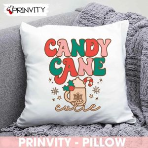 Candy Cane Cutie Pillow, Merry Christmas, Gifts For Christmas, Happy Holiday, Size 14”x14”, 16”x16”, 18”x18”, 20”x20” – Prinvity