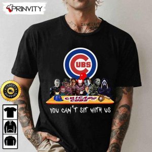 Chicago Cubs Horror Movies Halloween Sweatshirt You Cant Sit With Us Gift For Halloween Major League Baseball Unisex Hoodie T Shirt Long Sleeve Prinvity 1