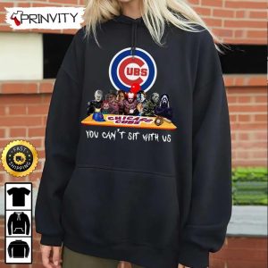 Chicago Cubs Horror Movies Halloween Sweatshirt You Cant Sit With Us Gift For Halloween Major League Baseball Unisex Hoodie T Shirt Long Sleeve Prinvity 4