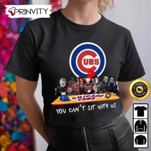 Chicago Cubs Horror Movies Halloween Sweatshirt You Cant Sit With Us Gift For Halloween Major League Baseball Unisex Hoodie T Shirt Long Sleeve Prinvity 6