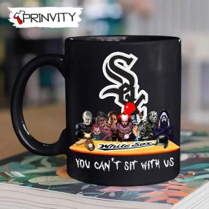 Chicago White Sox Horror Movies Halloween Mug, Size 11Oz & 15Oz, You Can’t Sit With Us, Gift For Halloween, Chicago White Sox Club Major League Baseball – Prinvity
