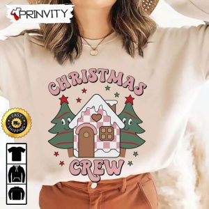 Christmas Crew Sweatshirt, Merry Christmas, Gifts For Christmas, Happy Holiday, Unisex Hoodie, T-Shirt, Long Sleeve, Tank Top - Prinvity