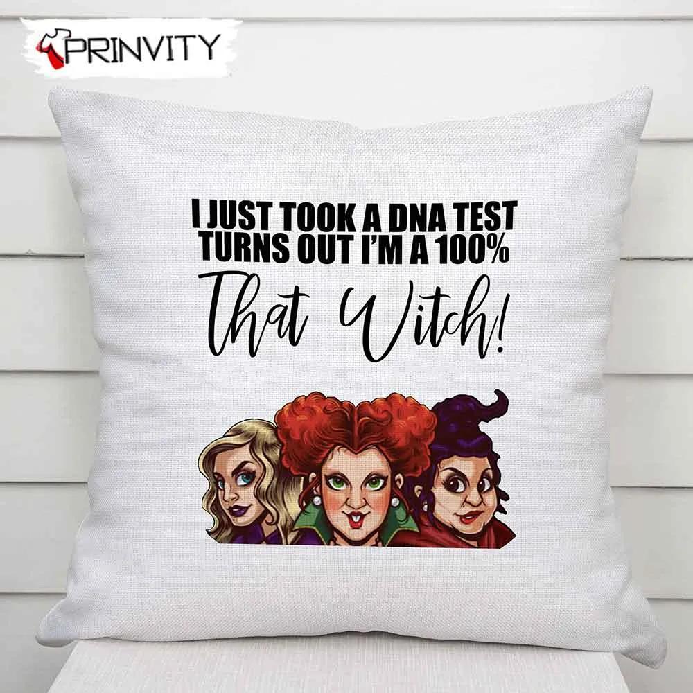 Hocus Pocus DNA I'm A 100% That Witch Pillow, The Sanderson Sisters ...