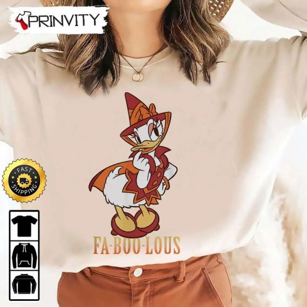 Daisy Duck Fa Boo Lous Witch Sweatshirt, Walt Disney, Gift For Halloween, Unisex Hoodie, T-Shirt, Long Sleeve – Prinvity