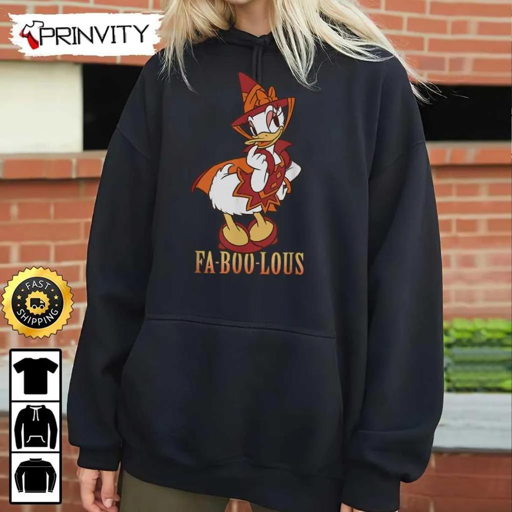 Daisy Duck Fa Boo Lous Witch Sweatshirt, Walt Disney, Gift For Halloween, Unisex Hoodie, T-Shirt, Long Sleeve - Prinvity