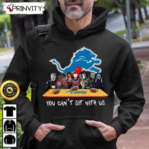Detroit Lions Horror Movies Halloween Sweatshirt You Cant Sit With Us Gift For Halloween National Football League Unisex Hoodie T Shirt Long Sleeve Prinvity 6