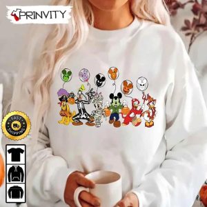 Disney Halloween Matching Disneyland Sweatshirt, Walt Disney, Gift For Halloween, Unisex Hoodie, T-Shirt, Long Sleeve – Prinvity