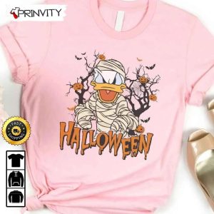 Donald Duck Angry Mummy Halloween Pumpkin Scary Sweatshirt, Walt Disney, Gift For Halloween, Unisex Hoodie, T-Shirt, Long Sleeve – Prinvity