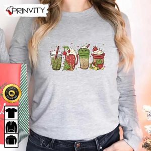 Grinch Drink Coffee Christmas 2022 Sweatshirt, Best Christmas Gifts For 2022 Unisex Hoodie, T-Shirt, Long Sleeve, Tank Top - Prinvity