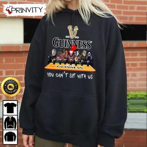 Guinness Beer Horror Movies Halloween Sweatshirt You Cant Sit With Us International Beer Day Gift For Halloween Unisex Hoodie T Shirt Long Sleeve Prinvity 3