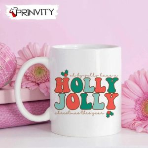 Holly Jolly Christmas This Year Mug, Size 11oz & 15oz, Merry Christmas, Gifts For Christmas, Happy Holiday – Prinvity